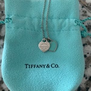 Authentic Tiffany & Co. Mini Turquoise Necklace